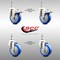Service Caster 4 Inch 316SS Blue Polyurethane 10mm Threaded Stem Caster Lock Brake, 2PK SS316TSTTL20S414-PPUB-BLUE-M1015-2S2 - alternate 3
